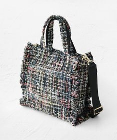 TOCCA 【美人百花掲載】【一部カラー撥水】TRIM WAVES MINITOTE ミニトートバッグ