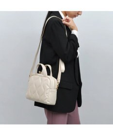 UNBILLION kakatoo シンセティックレザーキルトスクエアショルダー