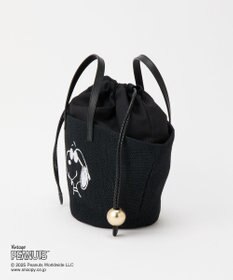 russet 【2025SS】《PEANUTS×russetコラボ第二弾》カゴトートバッグ小(CE-1515)