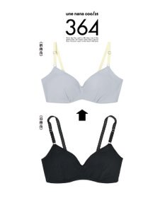 une nana cool 【リニューアル】364ブラ シンプル ノンワイヤーブラ