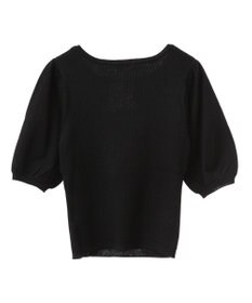 earth music&ecology ビット付きニットプルオーバー