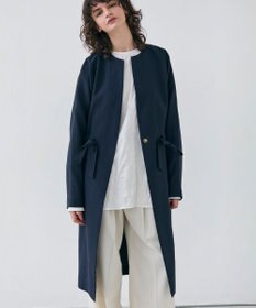 BEIGE， 【洗える】PORDIC / ノーカラードルマンロングコート