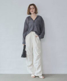 WEGO 【ウエストゴム】イージーパラシュートカーゴパンツ