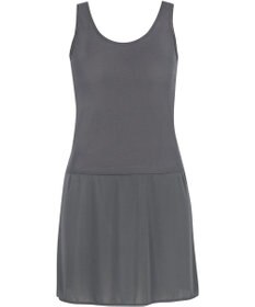 Wing スリップ 汗をかいてもベタつきにくい 綿混(身生地) 吸汗速乾性・接触冷感(スカート部) 【瞬汗ドライ】 春 夏 ES5639 ウイング／ワコール