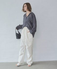 WEGO 【ウエストゴム】イージーパラシュートカーゴパンツ