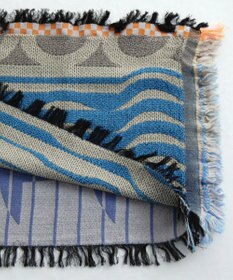 POLS 【ウール混】Breeze モヒカンウールストール