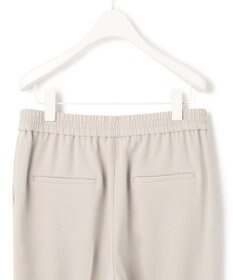 ICB 【WEB限定・洗える】BackSatinGeorgette ドロストパンツ