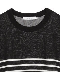 AMERICAN HOLIC 【接触冷感】フレンチスリーブニットプルオーバー