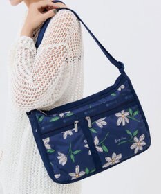 LeSportsac DELUXE EVERYDAY BAG/フローラルブルームズネイビー