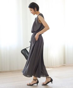 UNFILO ヴィンテージシアー プリーツブラウス