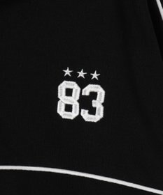 WEGO パイピングハーフジッププルパーカー