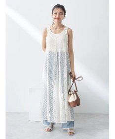 earth music&ecology レースキャミワンピース