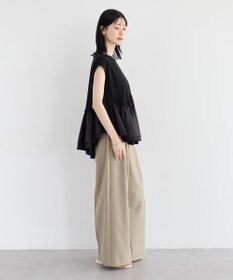 YECCA VECCA アシメペプラムカットソー