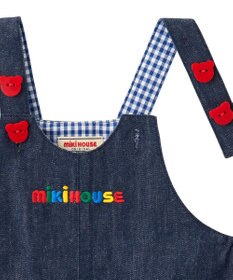 MIKI HOUSE HOT BISCUITS 【ミキハウス】 オーバーオールギフトセット【BOX付き】