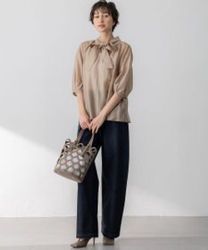 23区 【Oggi6月号掲載】Ratti ドローイング ペイズリー プリント コンビ バッグ