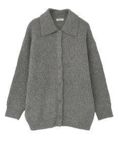 earth music&ecology 襟付きニットアウター