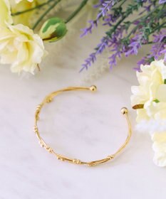 Tiaclasse メタルボールツイストバングル