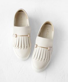 TOCCA 【晴雨兼用】FRINGE SLIPON RAIN SNEAKERS スニーカー