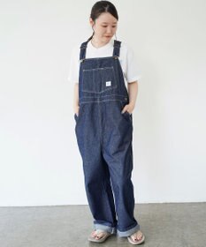 caqu デニムオーバーオール