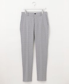 23区GOLF 【MEN】【ストレッチ】エッフェル塔柄 ジャガードパンツ