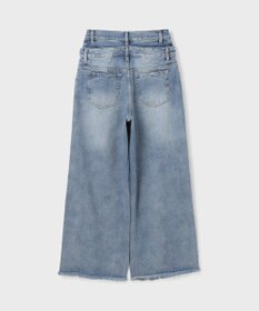 GRACE CONTINENTAL レイヤードデニムパンツ