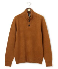 J.PRESS MEN 【カシミア100%使用】カシミヤリブモックネック ニット