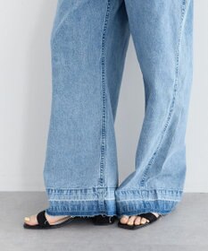 YECCA VECCA 綿麻デニムサロペット