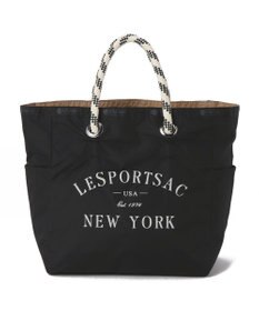 LeSportsac MEDIUM 2 WAY TOTE/ジェットブラック/プロビンシャル