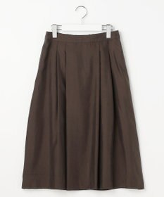 J.PRESS LADIES CUPRAツイル タック スカート