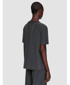 JOSEPH 【洗える】クレープ  ド  ソワ　クルーネックTシャツ