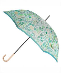 槇田商店 <新柄登場>Stig Lindberg HERBARIUM BRIGHT ライムグリーン 長傘