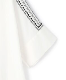 BEIGE， AXI / 刺繍ステッチ ドルマンロングドレス