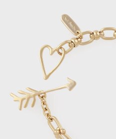 Paul Smith ハートミックスチェーン ブレスレット