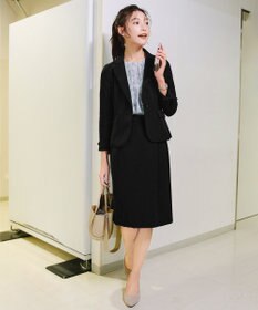 Tiaclasse L 【ダブルクロス・洗える】テーラードジャケット