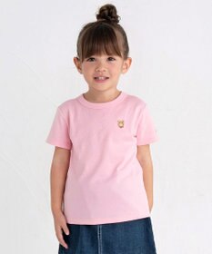 MIKI HOUSE HOT BISCUITS 【70-120cm】【Everyday Series】ワンポイント 半袖Tシャツ