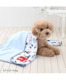 PET PARADISE リサとガスパール クール ブランケット 《パリ柄》 小型犬