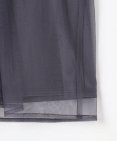 組曲 【先行予約】コットンポンチ チュールレイヤード カットソー