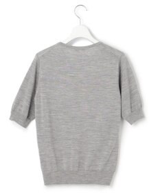 23区 【アンサンブル対応】サステナブルウール 半袖 ニット