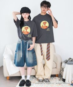 WEGO 【ミニオン / E.T. / バック・トゥ・ザ・フューチャー / デロリアン/ユニセックス着用ITEM/SMLサイズ展開】キャラクターズグラフィックT3（SS）