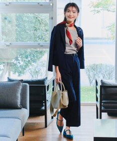 Tiaclasse L 【ダブルクロス・洗える】テーラードジャケット