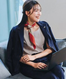 Tiaclasse L 【ダブルクロス・洗える】テーラードジャケット