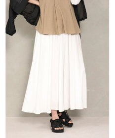 Green Parks インド綿 ボリュームポプリンスカートII