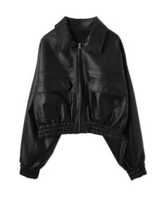 WEGO PUショートブルゾン