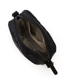 LeSportsac CHAIN MINI PHONE CRSBDY/オニキスチェーンキルト