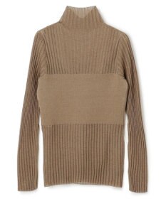 uncrave シアーニット コンビトップス