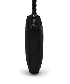 LeSportsac CHAIN MINI PHONE CRSBDY/オニキスチェーンキルト