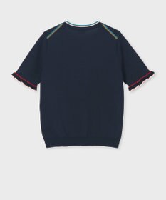 Paul Smith 【洗える】フレアスリーブ 半袖ニット