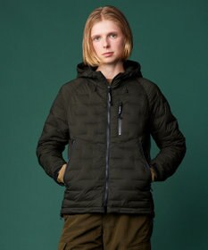 JOSEPH ABBOUD MOUNTAIN 【ストレッチ/撥水/軽量/パッカブル/ライナードッキング対応】2WAYストレッチ ダウン パーカー