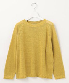 J.PRESS LADIES 【洗える・吸水速乾】MERCERIZED CORD LINEN ニット