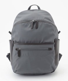 Y'SACCS 【ナイロンタフタ×リサイクルレザー】デイリーリュック